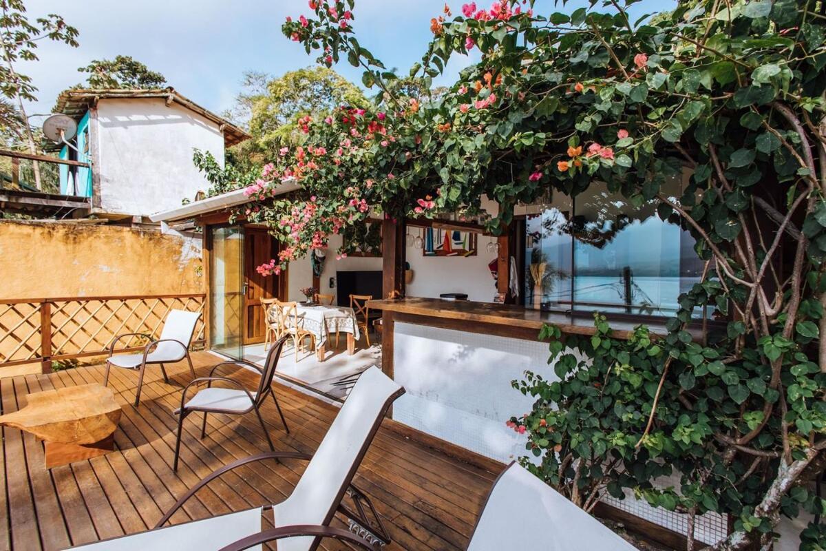 Casa Em Com Vista Maravilhosa O Mar *
