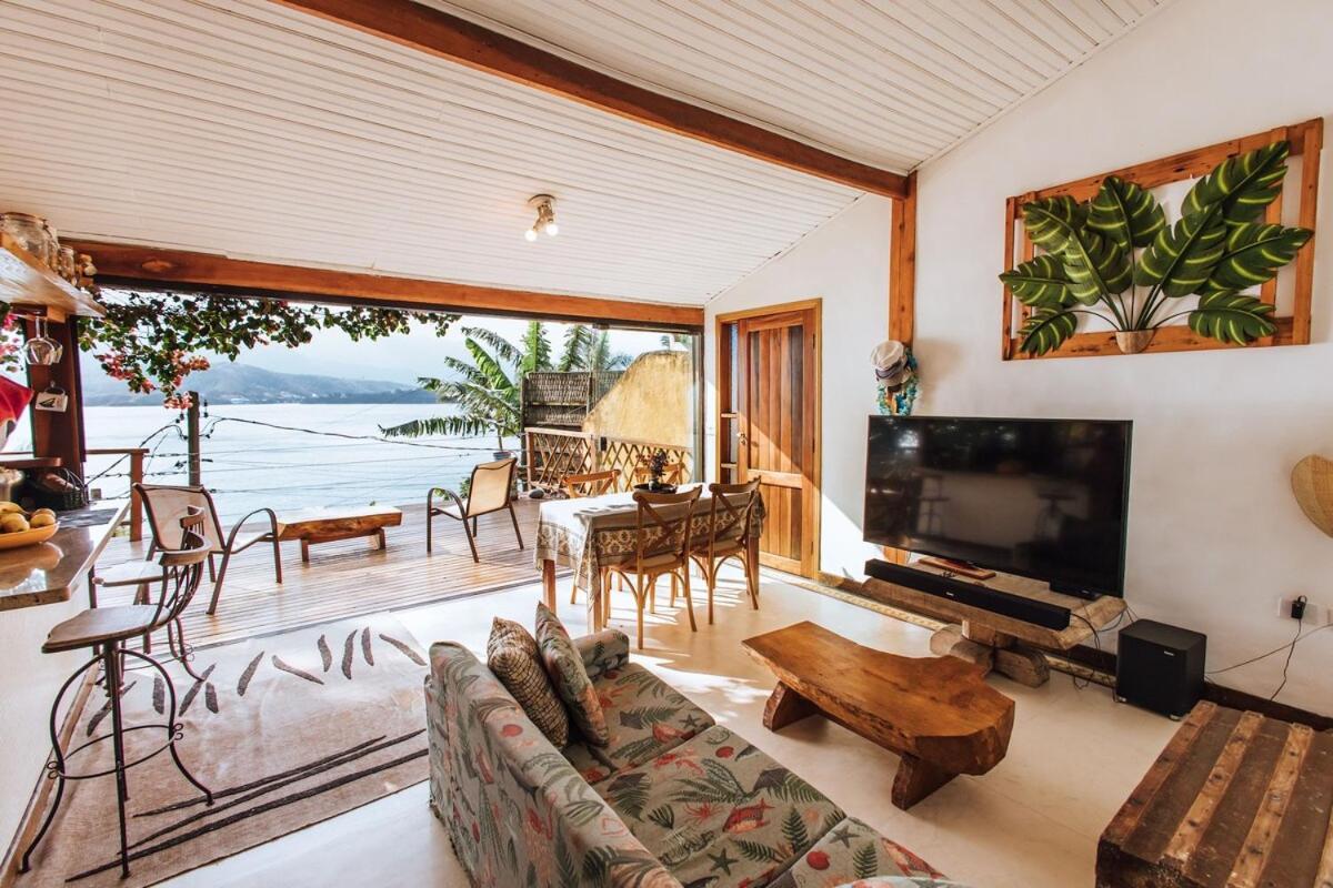Casa Em Com Vista Maravilhosa O Mar *